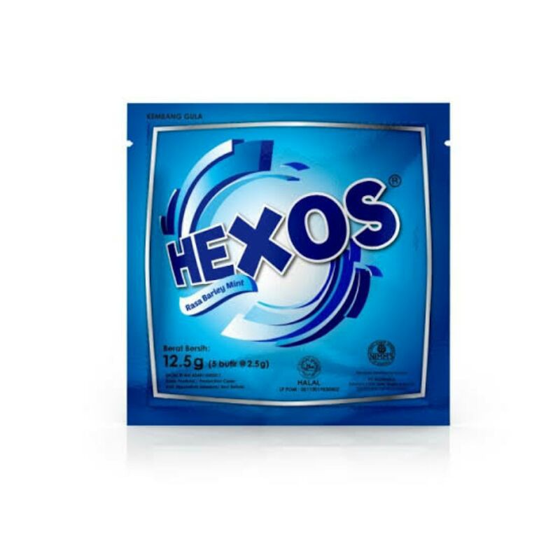 

Permen Hexos kembang Gula Rasa Barley Mint 2,5 gr