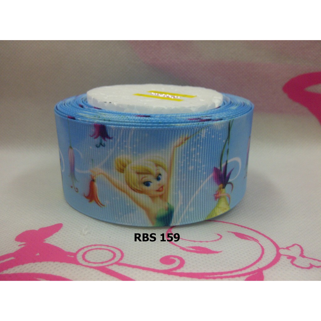 

[10 YARD] PITA GROSGRAIN MOTIF TINKERBELL SALE RBS 159