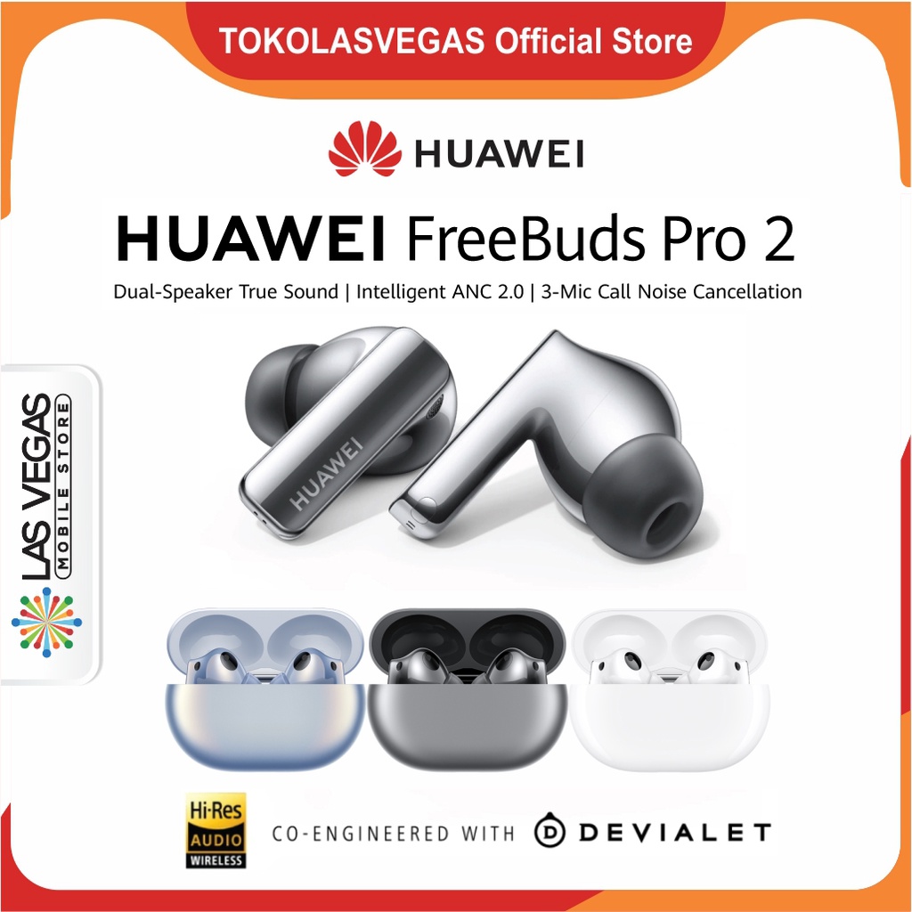 Jual HUAWEI FreeBuds Pro 2 Wireless Earphone | Intelligent ANC 2.0 I ...