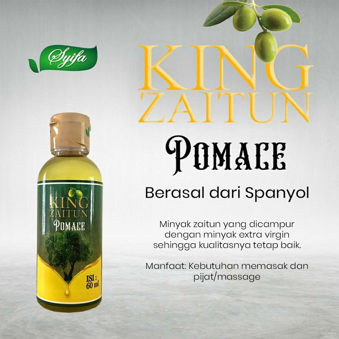 

minyak zaitun pomace king 60ml