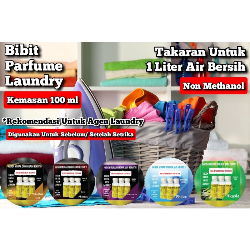 Bibit Parfum Laundry Konsentrat Brand SONIK 100 ml Harga Grosir