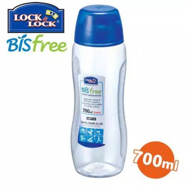 Botol Minum Lock&amp;Lock Sports 700mL - Biru ORIGINAL