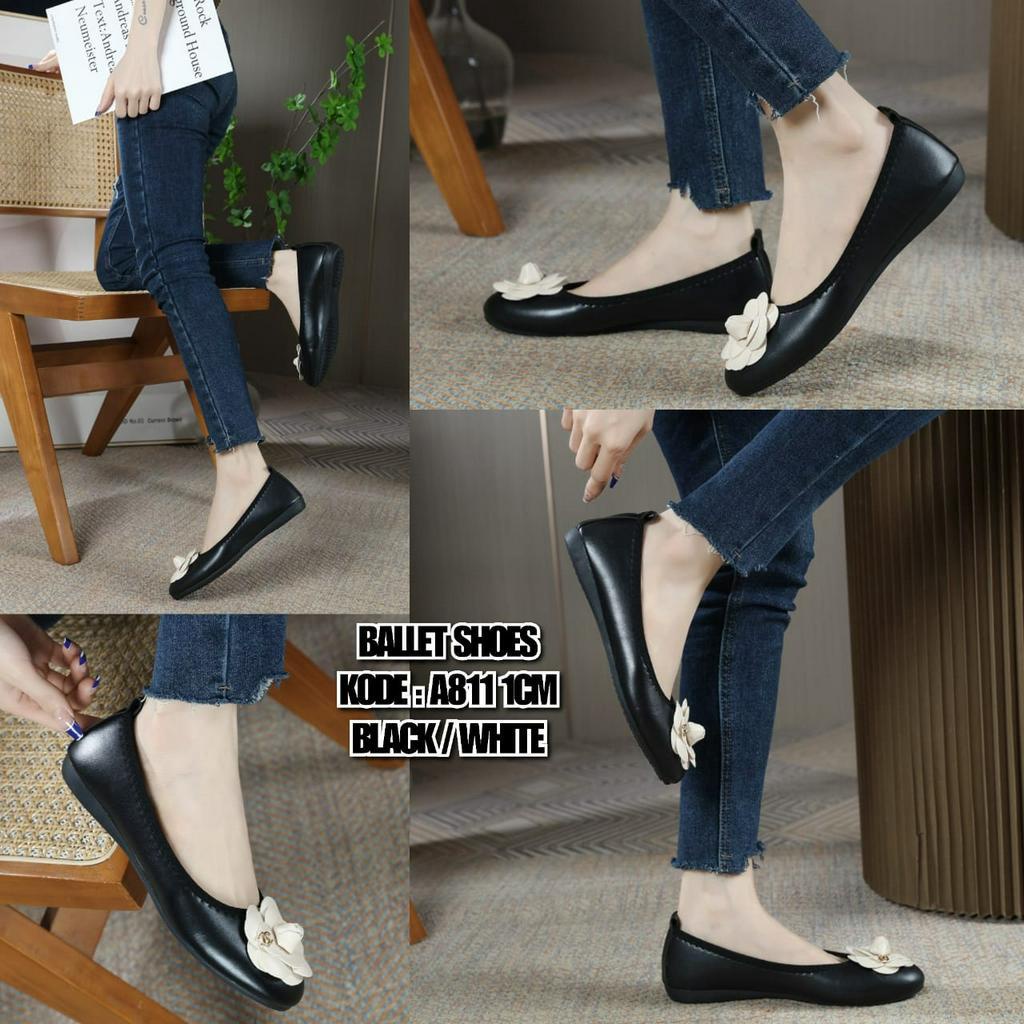 C H BALLET FLAT SHOES A811