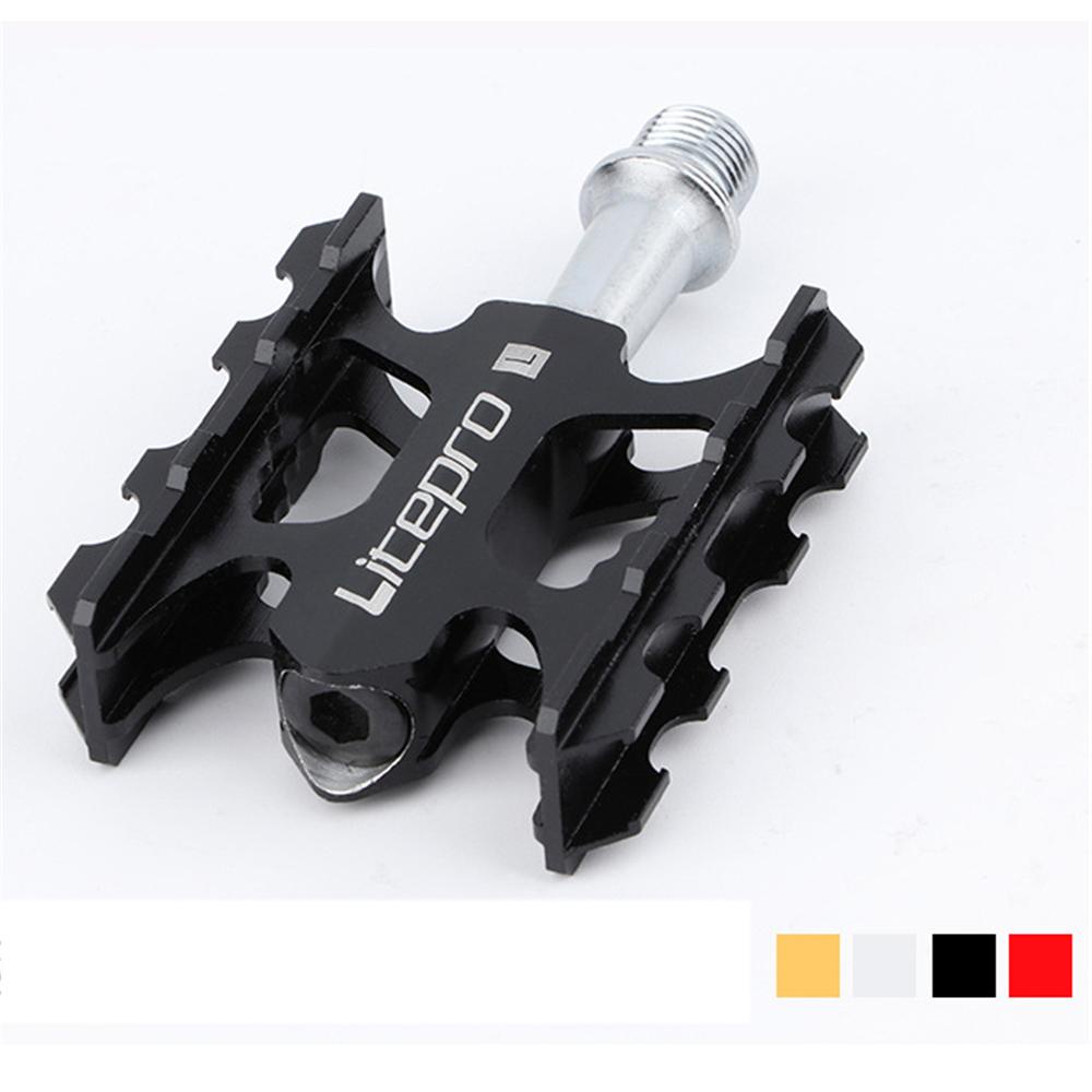 Lanfy Pedal Sepeda Non-slip Outdoor Sealed Bearing Aluminium Alloy MTB Aksesoris Bersepeda Jalan
