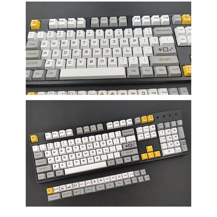 Purple Reaper keycap Game console keyboard cap Cartoon animation original height PBT sublimation applicable 61/64/68/87/980/104/134 keycap