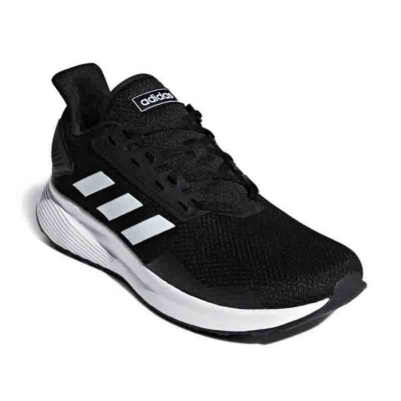 Adidas Duramo 9 Black White. Sepatu Pria Original. BB7066