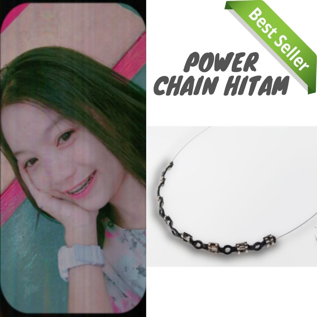 (BISA COD) PROMO !!! BEHEL LEPAS PASANG DAN PERMANEN LEM NON LASER POWER CHAIN /BEHEL FASHION POWER 