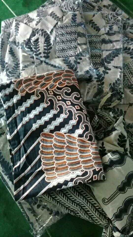 Maura Coupel Batik Couple Keluarga Sania Ruffle Ori Ndoro Jowi Dnt Motif Manuk Tarung