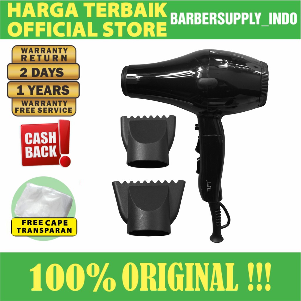 TUFT BASIC Hair dryer CM 5506 600W / Hairdryer pengering rambut TUFT