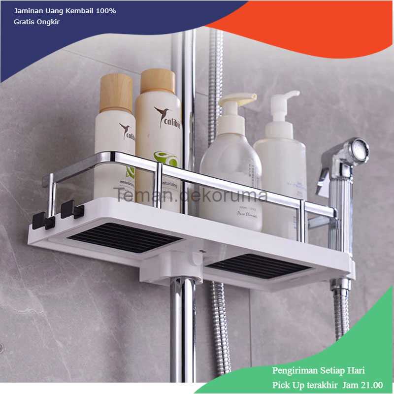 TD-DA1 Mosodo Rak Gantung Kamar Mandi Floating Organizer Storage Rack - E193