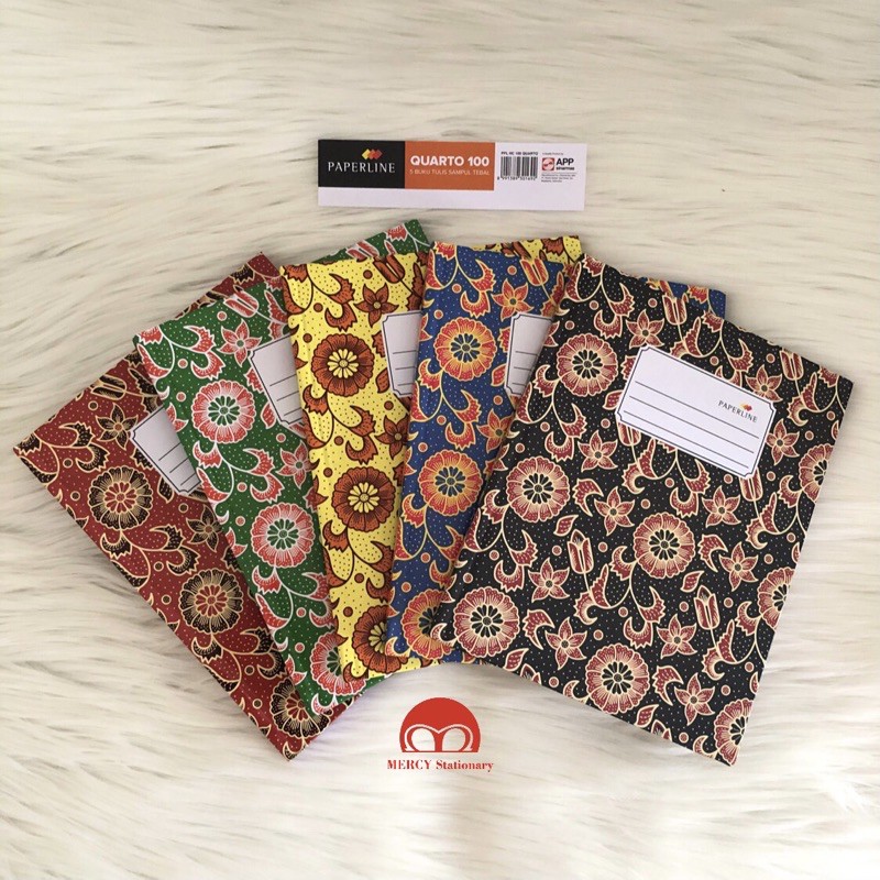 

Buku Hard Cover Paperline Kwarto 100 Mirage Quarto 100 Buku Tulis Sampul Tebal