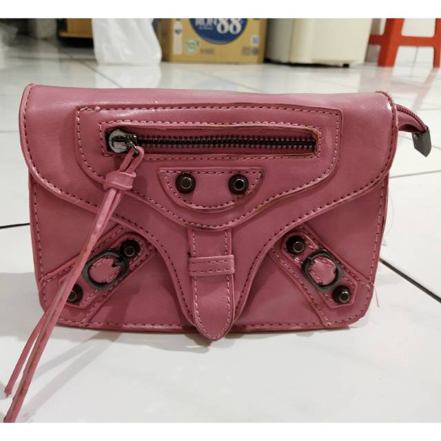 Tas anak balenciaga pink