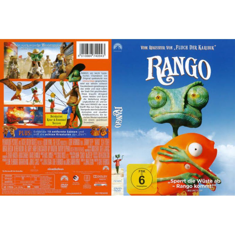 Kaset Film Kartun RANGO