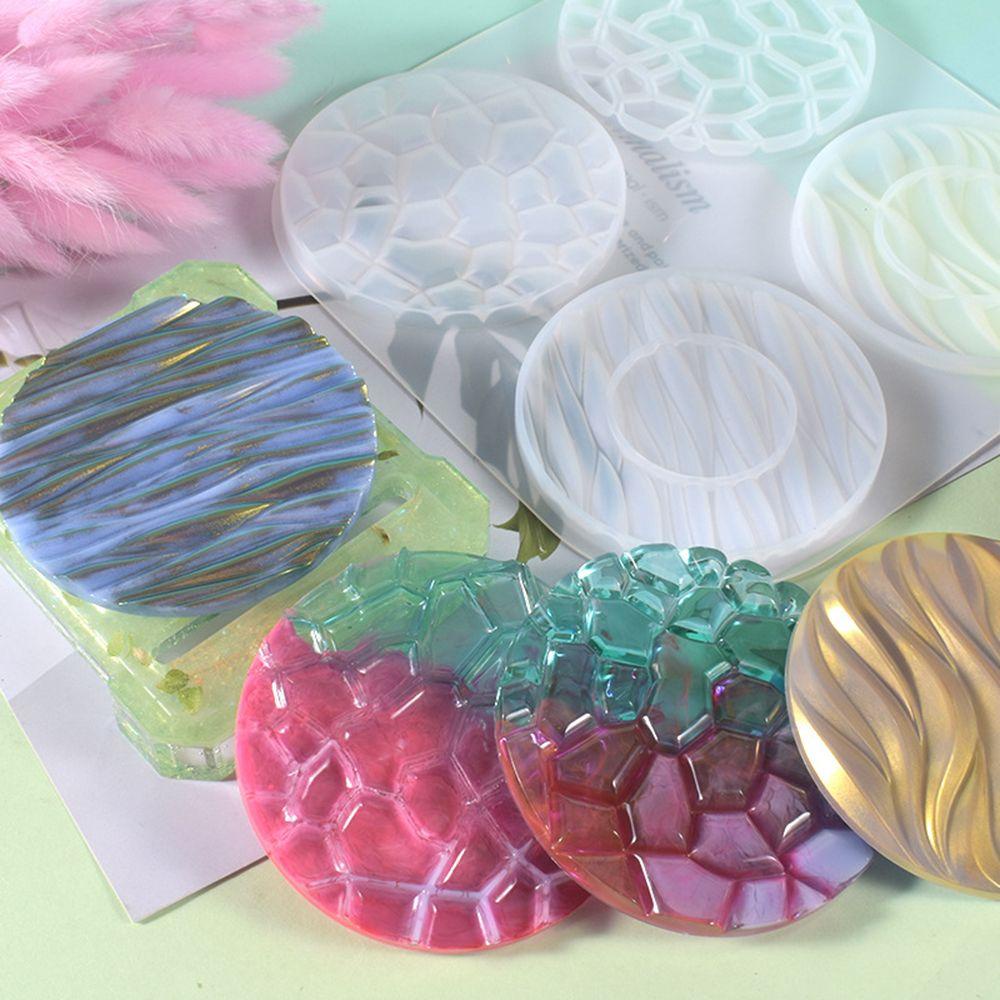 Solighter Cetakan Resin Epoxy Handmade Anti Melepuh Insulated Tatakan Silicone Mold