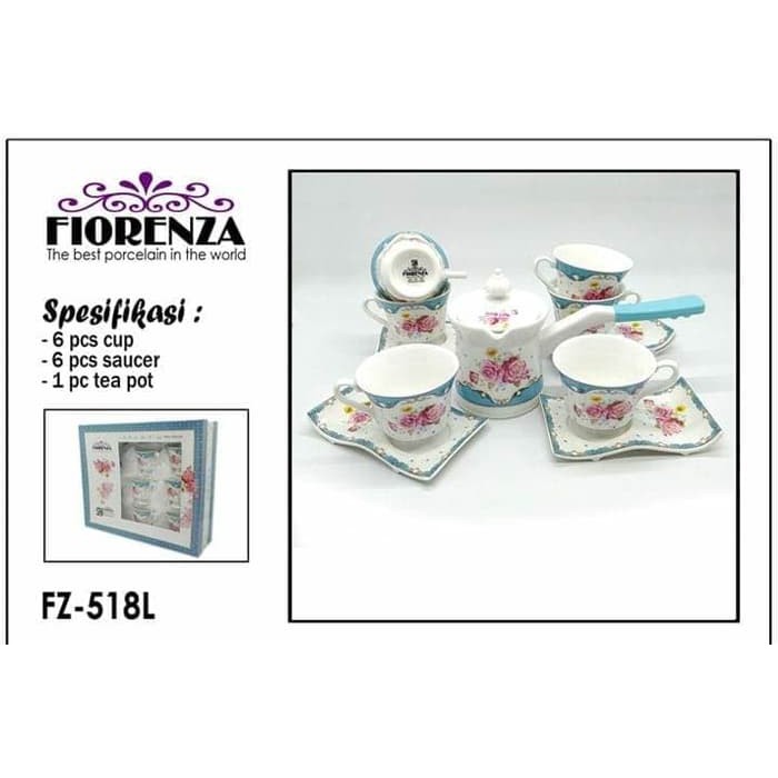 FIORENZA TEA SET FZ-518L