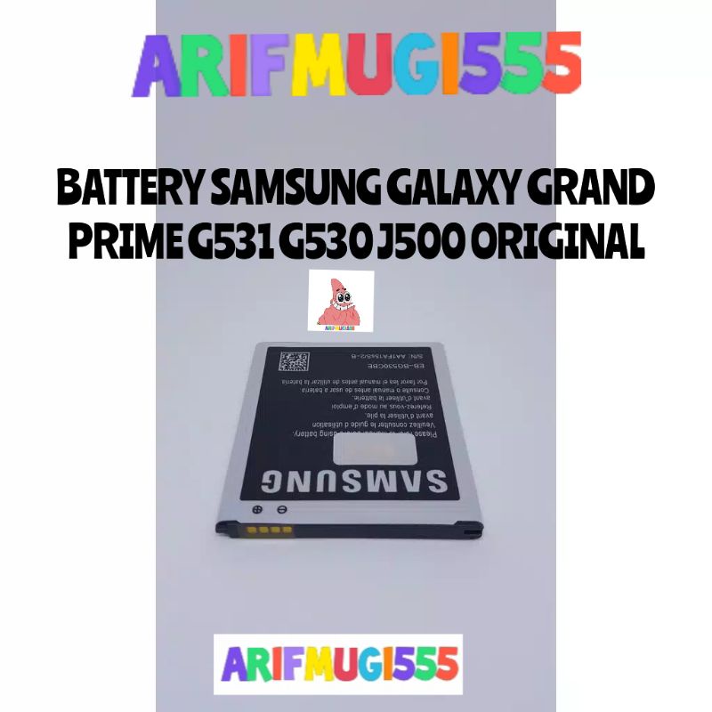 BATTERY BATTRAY BATU BATRE BATERAI SAMSUNG GALAXY GRAND PRIME G531 G530 J5 J500 ORIGINAL