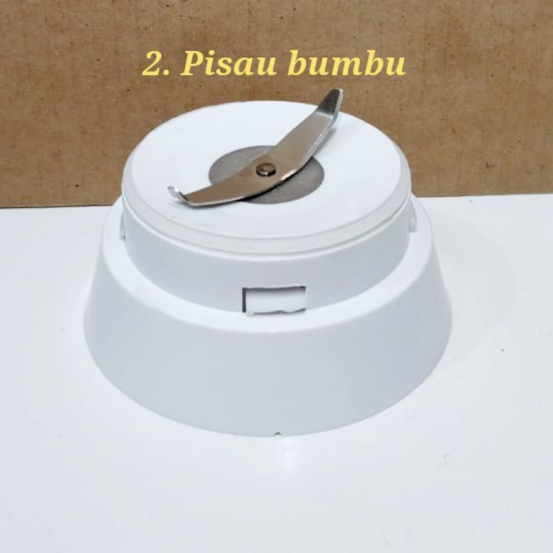 Gelas CUCINA  ,  Bumbu + Pisau Bumbu Blender Philips Tipe HR-1741, HR-1791