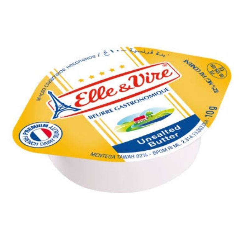 

Elle & Vire Butter Unsalted 10gr @10