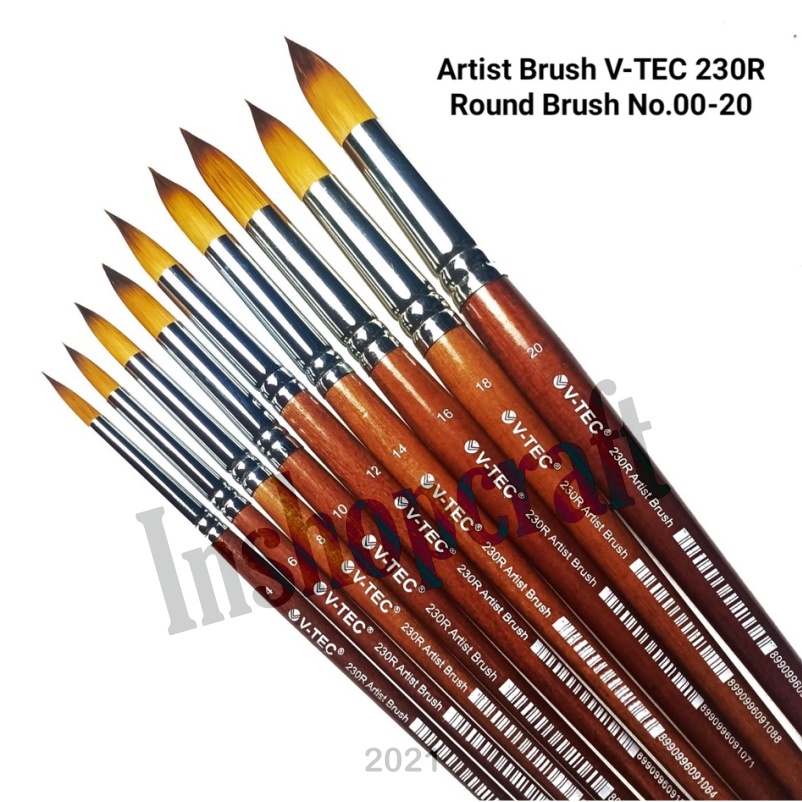 

Kuas Lukis 230R ROUND V-Tec Art Brush Murah [INSHOP]