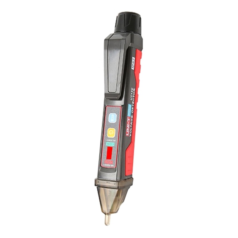 Btsg Pen Tester Tegangan AC Non-Kontak 90V-1000V/24V-1000V Senter LED Buzzer &amp; Alarm Lampu Untuk Live/Null Wire Judgme