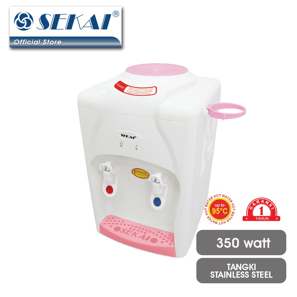 SEKAI Dispenser / Dispenser Galon Air Minum Normal & Hot - WD 322-2