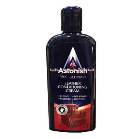 Astonish Leather Conditioning Cream 235ml Cairan Pembersih Sofa Kulit Tas Jok Mobil Jaket Astonish Krim Pembersih Semua Bahan Kulit Asli Sintestis