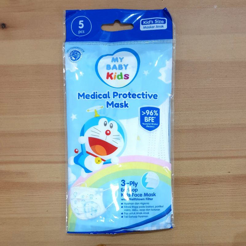 MY BABY Kids Medical Protective Mask isi 5 Masker Medis Anak Surgical