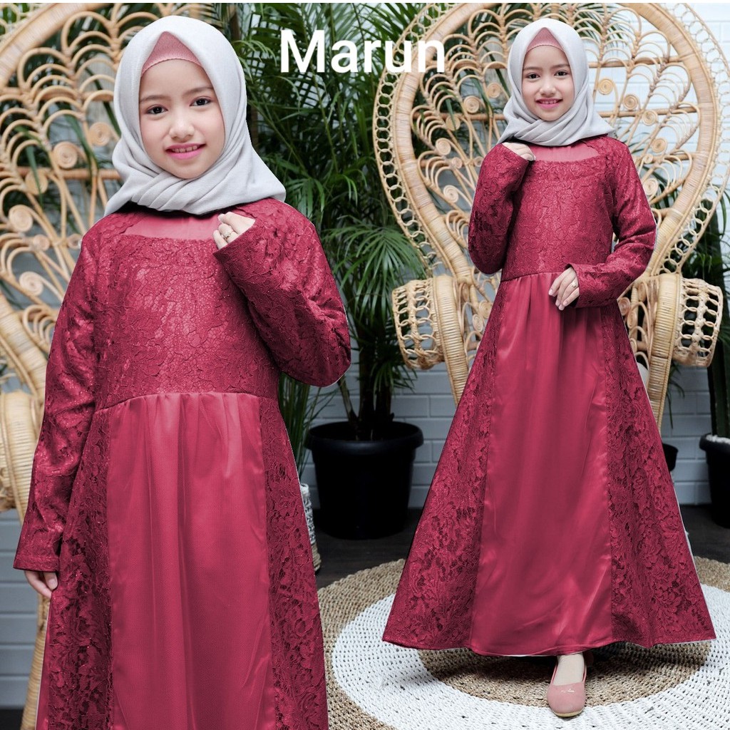 HOPYLOVY - Gamis Anak Maxi Nurlela