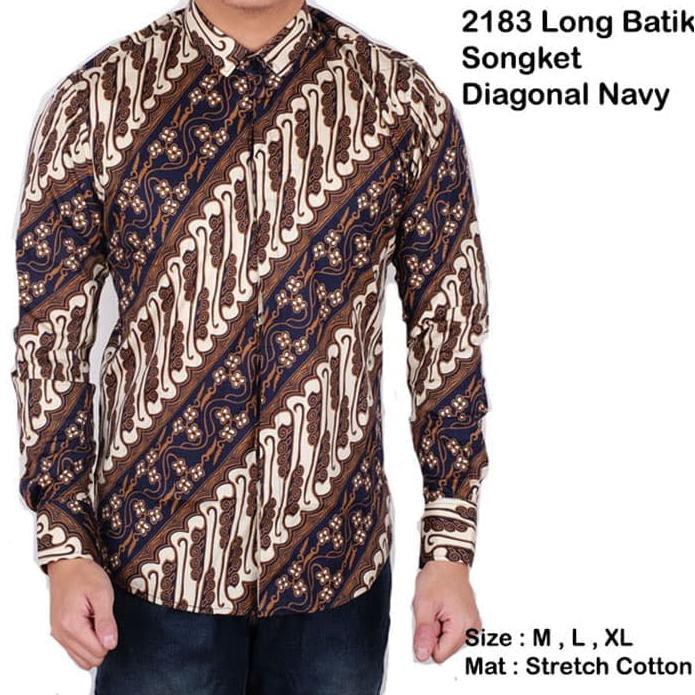 baju batik cowok pria lengan panjang | baju batik cowok lengan pendek Terlaris