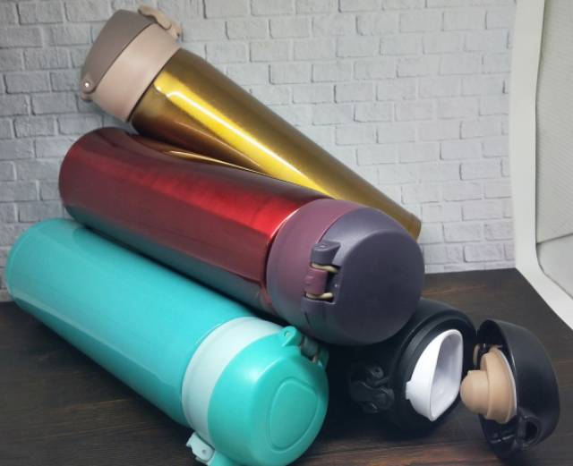 Termos vacum cup Stainless steel 500 ml botol minum bottle tahan panas  hl+016 stain less