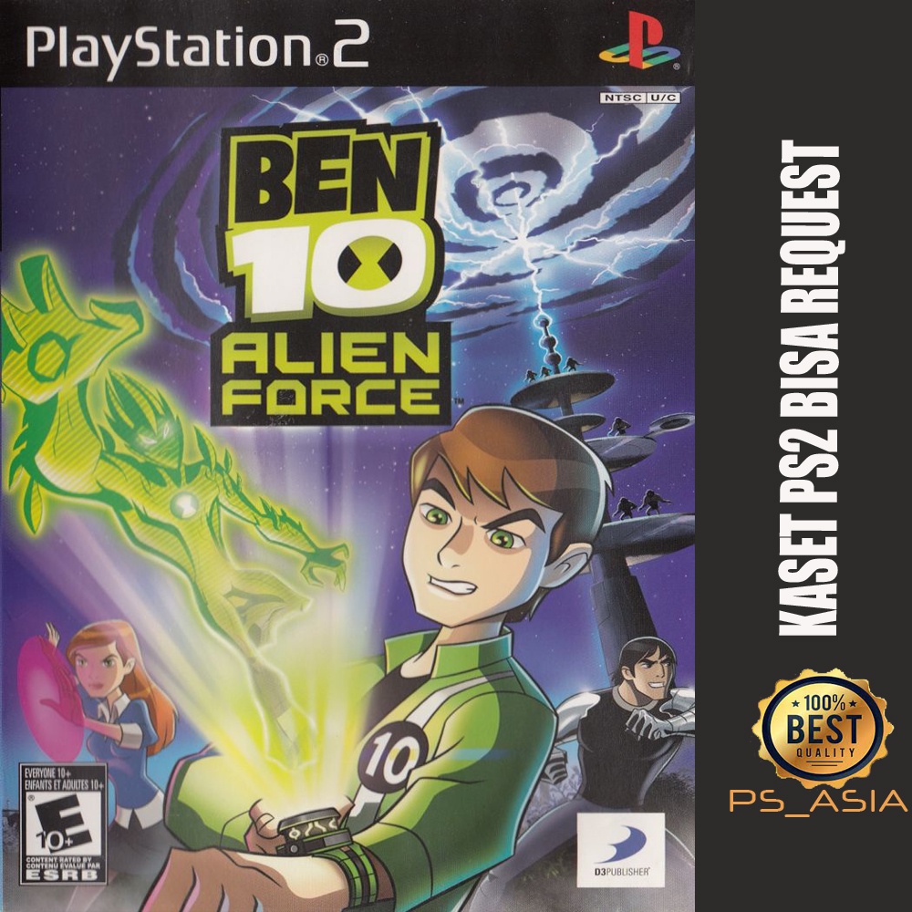 Kaset PS 2 Ben 10 - Alien Force