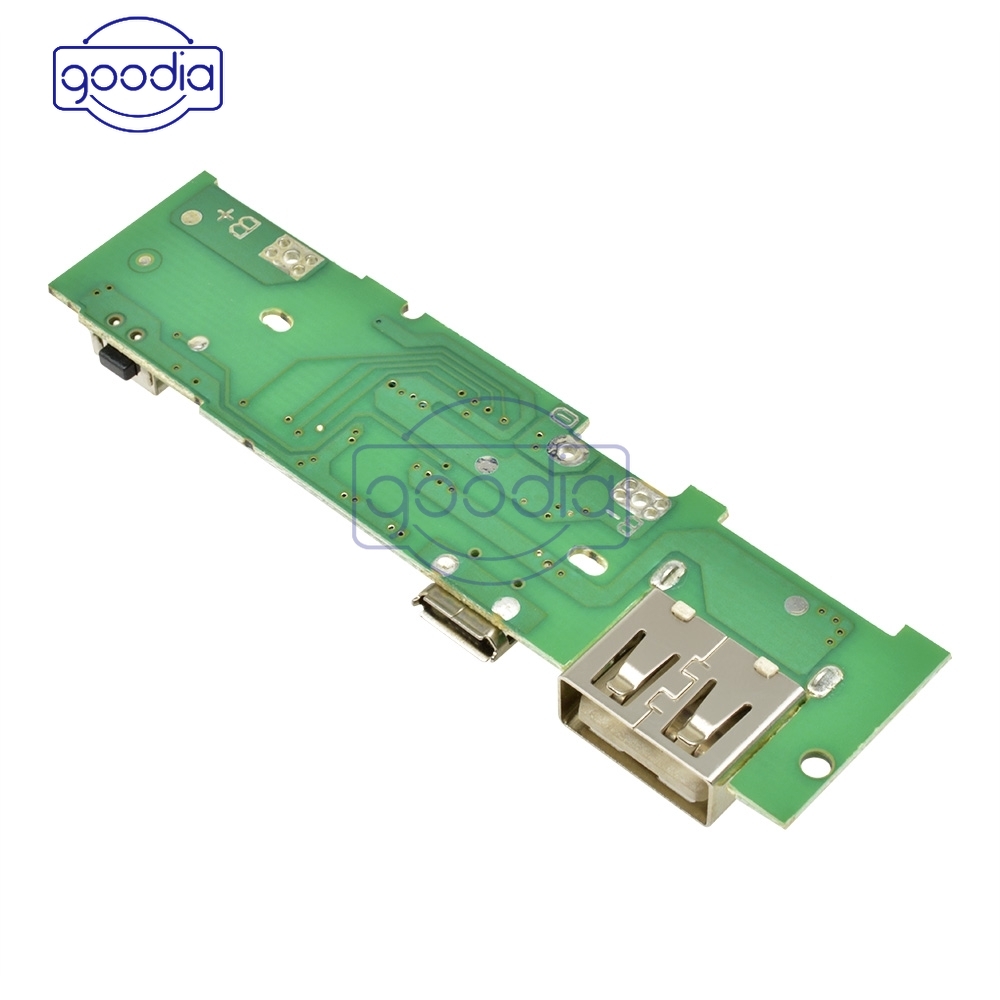 [IN STOCK/COD]Modul PCB Board Power Bank Charger USB 5V 2A 5V Untuk Baterai 18650