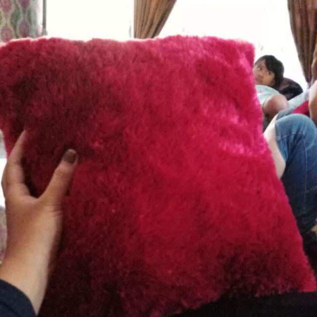 Bantal Rasfur Kotak Bulu Halus N Empuk Isi Dakron