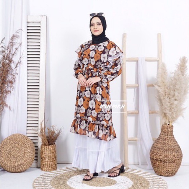 KEMALA TUNIK CERUTY / KOREAN TUNIK / TUNIK CERUTY / TUNIK LACE