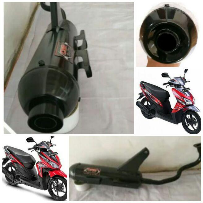 knalpot racing model bobokan merk csr tuk vario 110 old vario techno 110