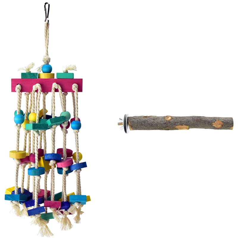 parrot cage toys
