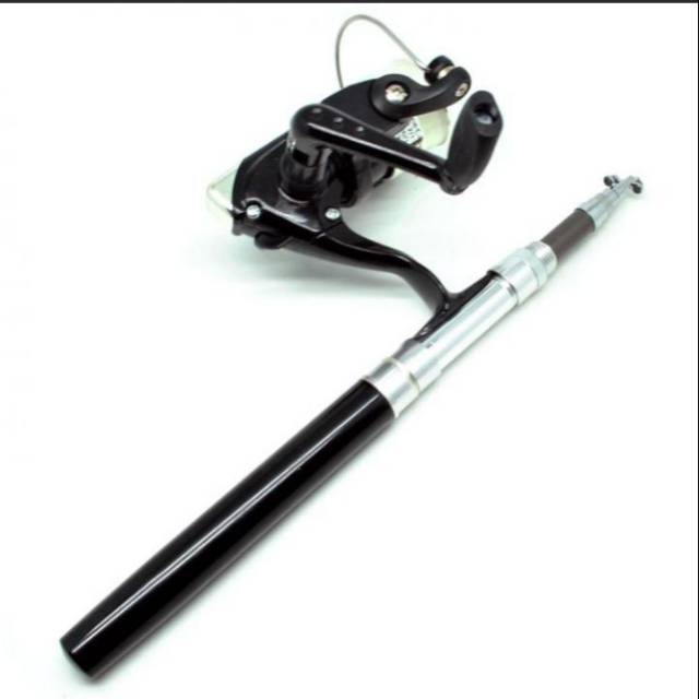 joran pancing pena mini fishing rod