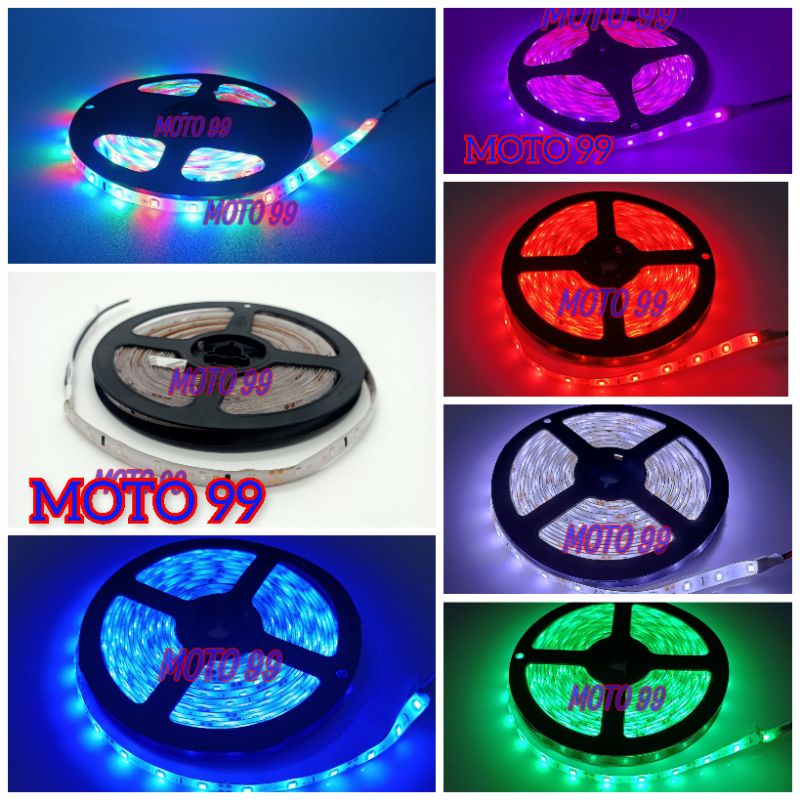 Jual Lampu Led Strip Truk Bis Volt Dan Volt Meter Mata Led Lampu Led Flexible