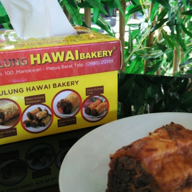 Abon gulung hawai bakery