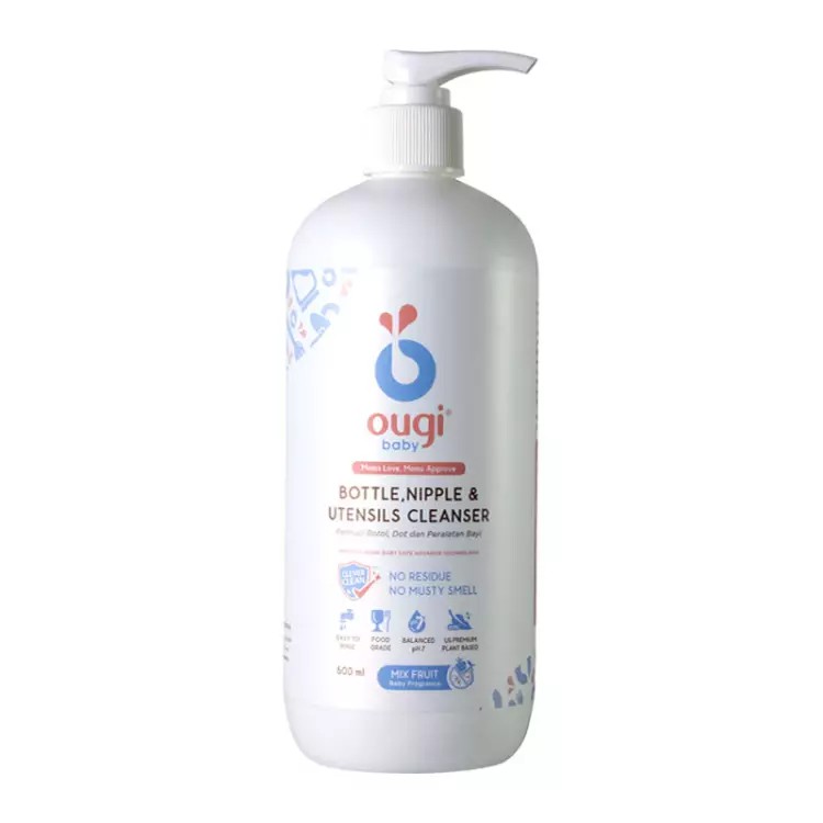 Ougi Baby Bottle Nipple & Utensils Cleanser 500ml