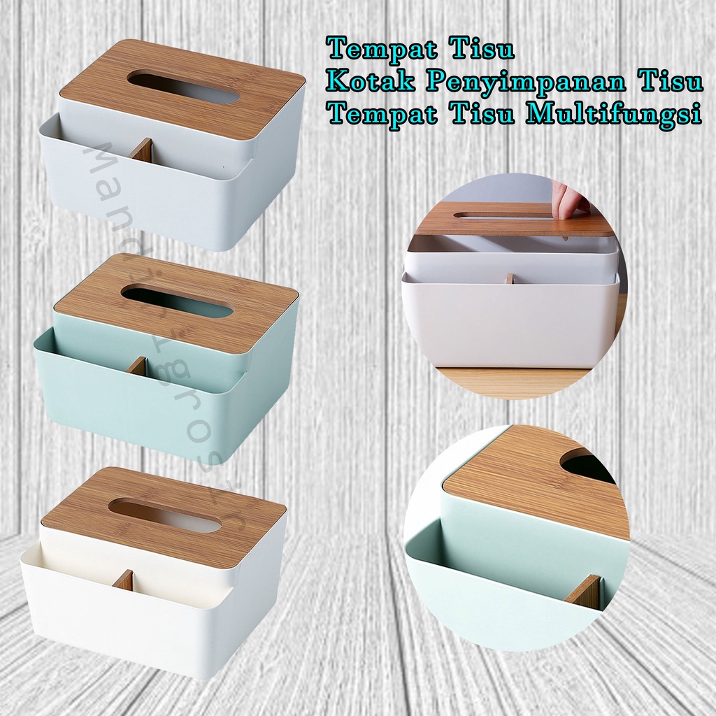 Tempat Tisu * Kotak Penyimpanan Tisu * Tempat tisu Multifungsi*