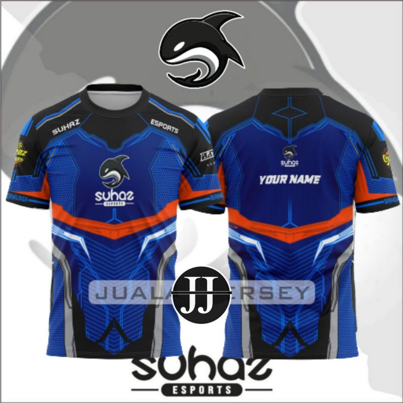Jersey Evos Suhaz Terbaru 2021 Baju gaming mobile lehend Free fire pubg fre