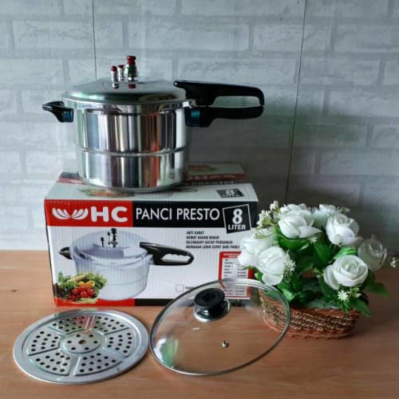 Panci presto 8L dan Panci Presto SRY by Ivan Gunawan