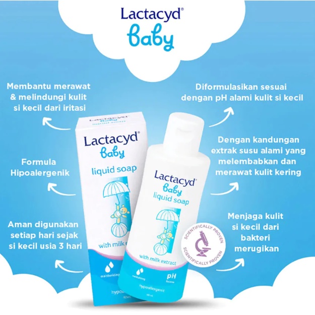 Lactacyd Baby Soap 60 ml Lactacid Sabun Bayi Perawatan Kulit Bayi