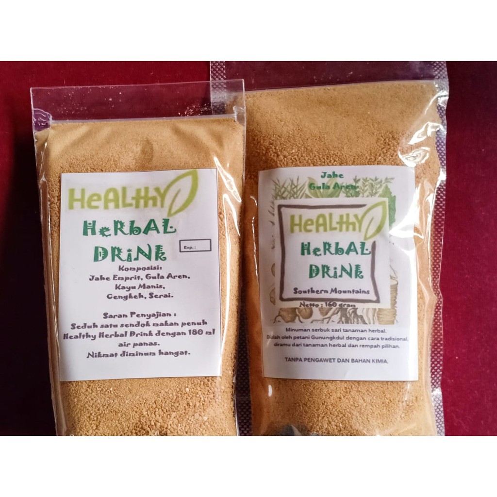 

HHD sari jahe gula aren 160 gr