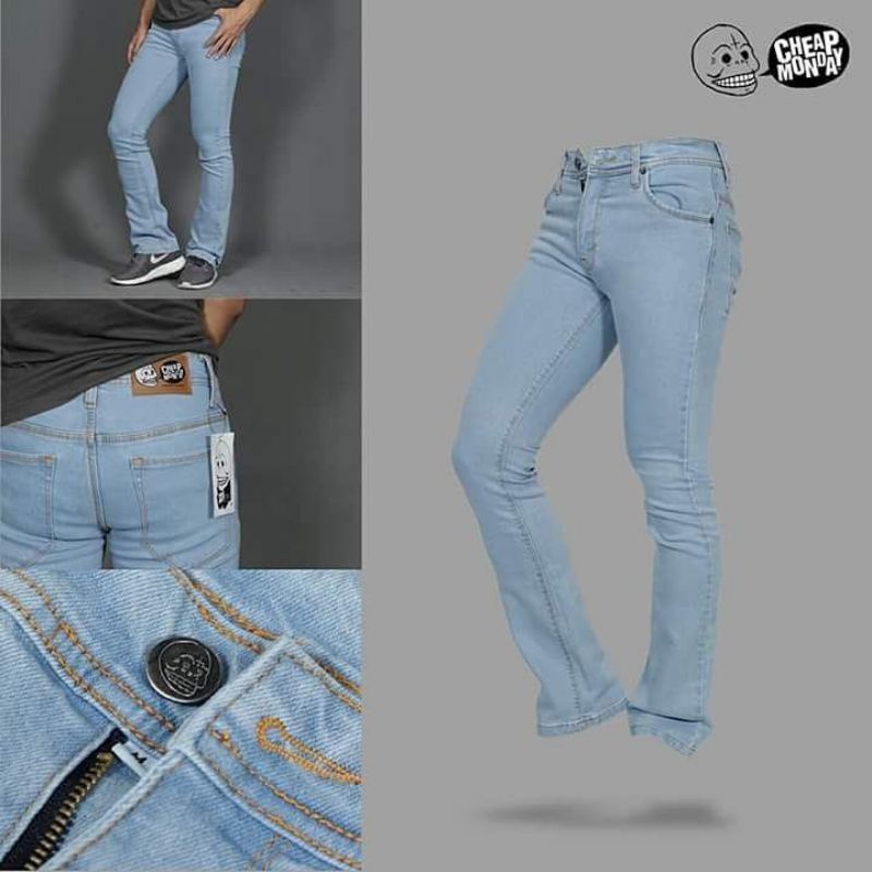 Celana cutbray bayar di tempat/Celana jeans pria COMPRANG