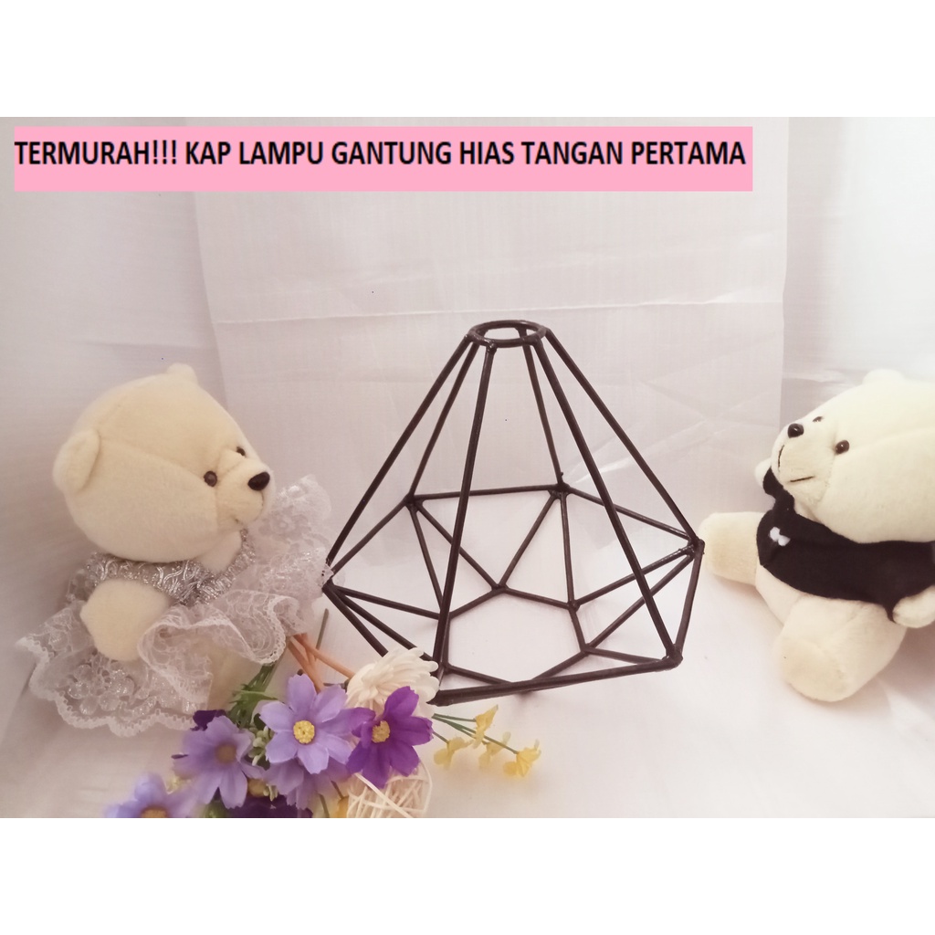 Kap diamond kap lampu gantung dekorasi