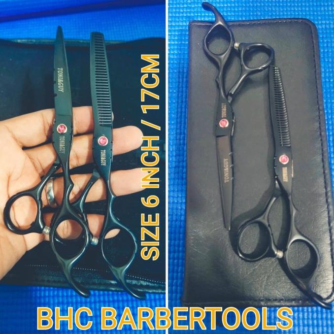 

Set Gunting Rambut Gunting Potong Gunting Sasak Penipis Zigzag 5