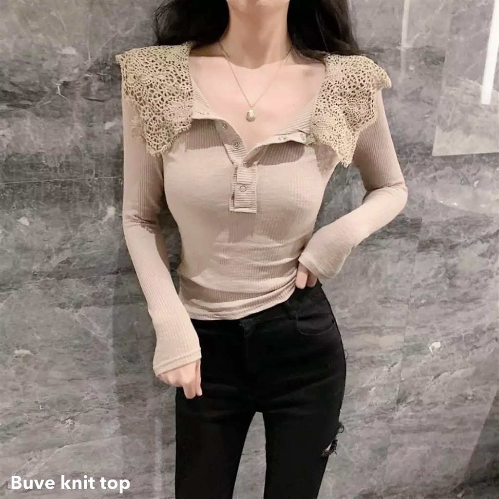 Buve knit top - Thejanclothes