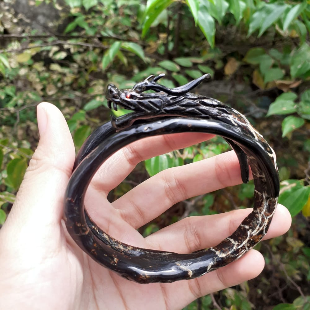 Gelang Bahar Naga Cabang Sisik/Gelang/Gelang Bahar Naga Merah/Gelang Bahar Merah/Gelang Bahar/akar b
